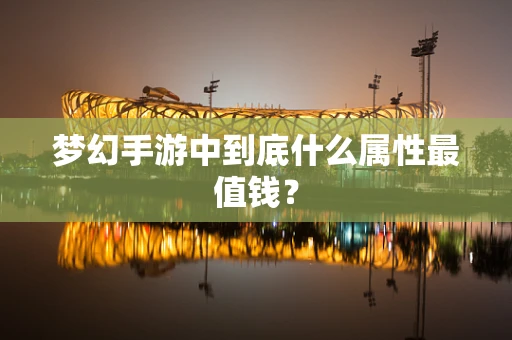 梦幻手游中到底什么属性最值钱？