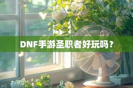 DNF手游圣职者好玩吗？