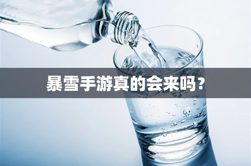 暴雪手游真的会来吗？