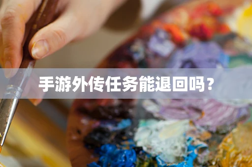 手游外传任务能退回吗？