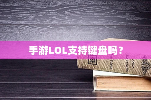 手游LOL支持键盘吗？