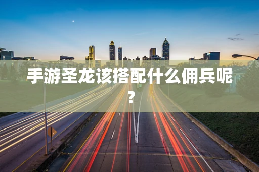 手游圣龙该搭配什么佣兵呢？