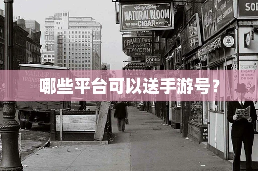 哪些平台可以送手游号？