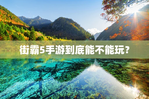 街霸5手游到底能不能玩？