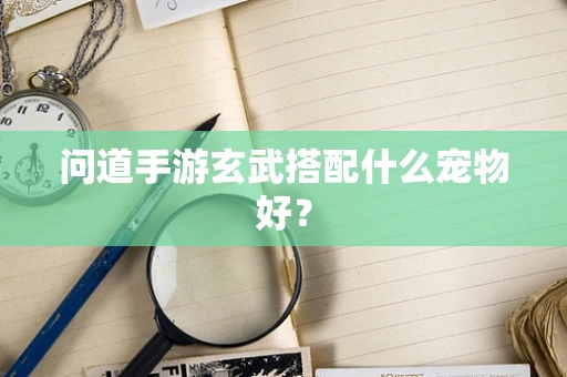 问道手游玄武搭配什么宠物好？