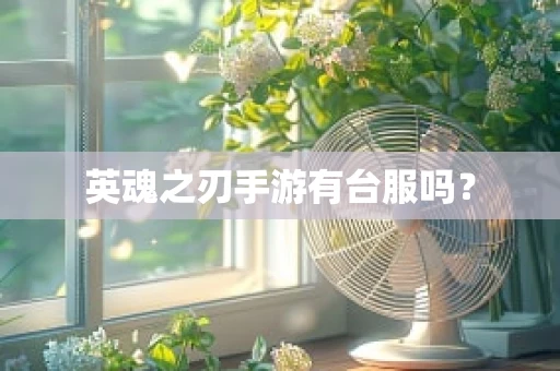英魂之刃手游有台服吗？