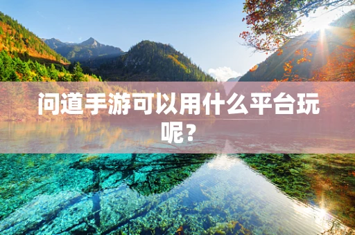 问道手游可以用什么平台玩呢？