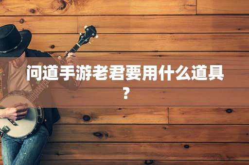 问道手游老君要用什么道具？
