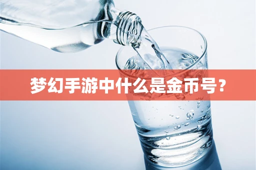 梦幻手游中什么是金币号？