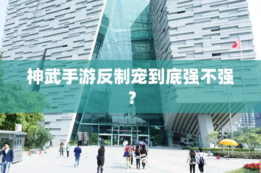 神武手游反制宠到底强不强？