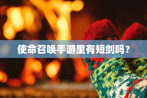 使命召唤手游里有短剑吗？