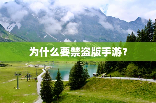 为什么要禁盗版手游？