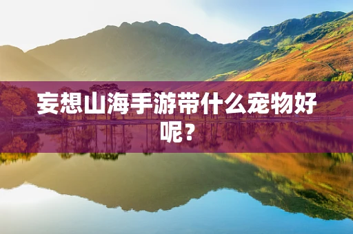 妄想山海手游带什么宠物好呢？