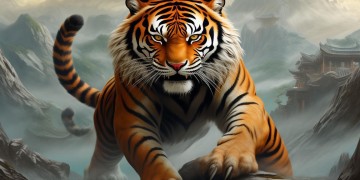 天龙手游中老虎该学什么技能？