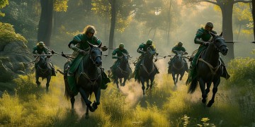 手游里游骑兵可以连发吗？